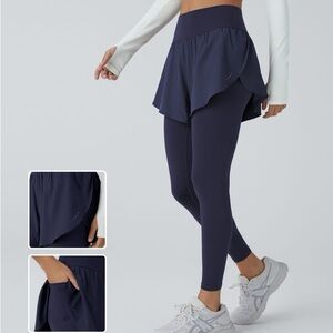 Halara Women's Black Skirted Leggings